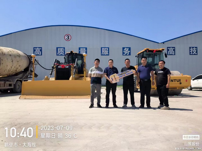 山推SR26H-Gi2智能壓路機(jī)助力河南省?？h大海線建設(shè)